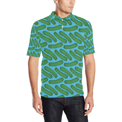 Zucchini Print Design LKS301 Men Polo Shirt
