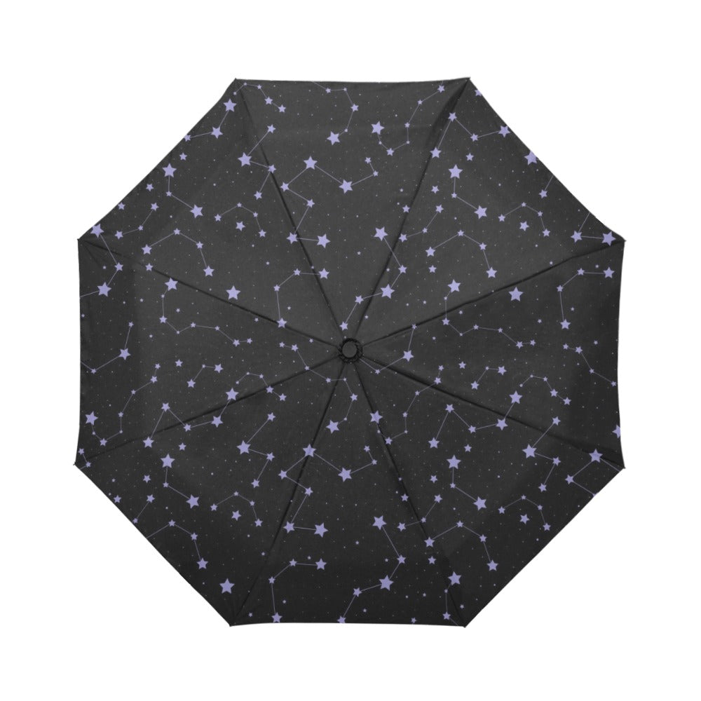 Star Print Design LKS303 Anti-UV Automatic Umbrella
