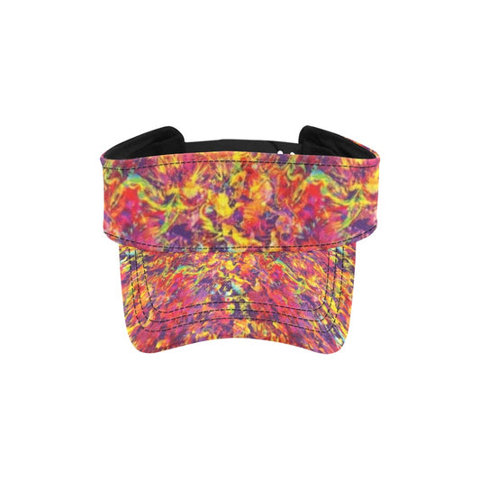 Splatter Print Design LKS303 Unisex Sun Visor