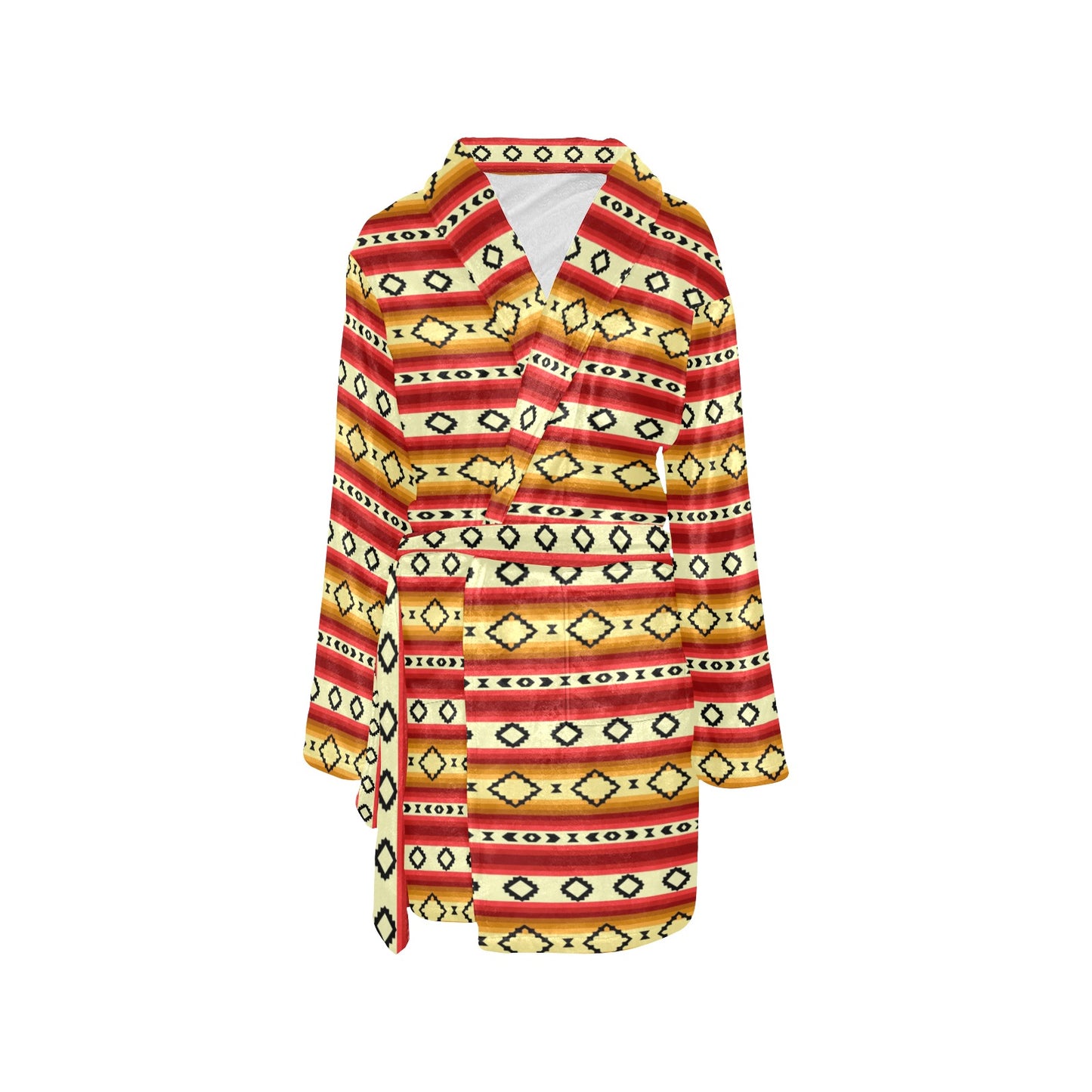 Serape Themed Women's Fleece Robe