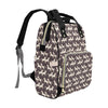 Horse Print Design LKS304 Diaper Bag Backpack