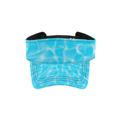 Swimming Pool Texture Print Design LKS301 Unisex Sun Visor