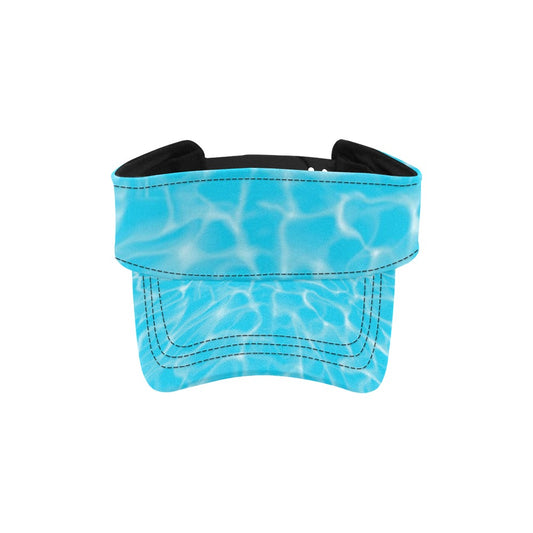 Swimming Pool Texture Print Design LKS301 Unisex Sun Visor