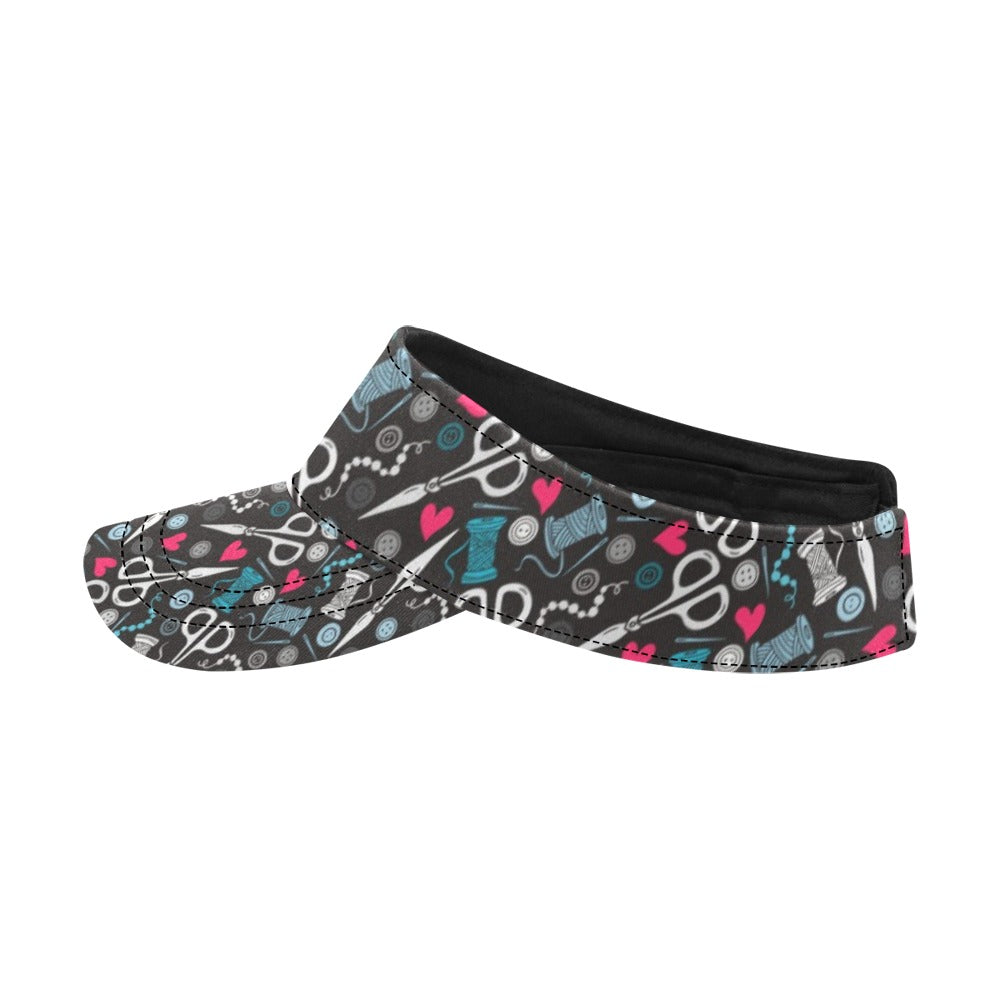 Sewing Equipment Print Design LKS305 Unisex Sun Visor