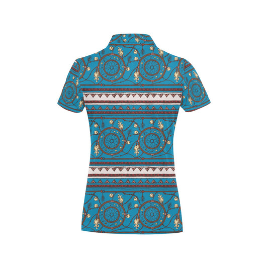 Dream catcher aztec Women's Polo Shirt
