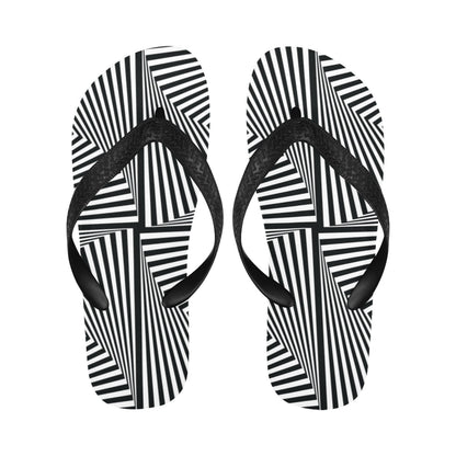 Vortex Print Design LKS302 Flip Flops