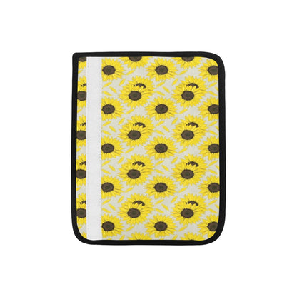 Sunflower Print Design LKS309 Car Seat Belt Cover