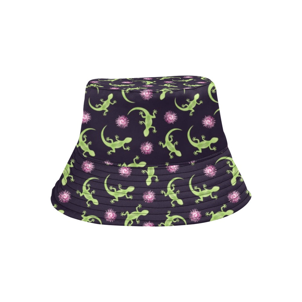 lizard Print Design LKS402 Unisex Bucket Hat