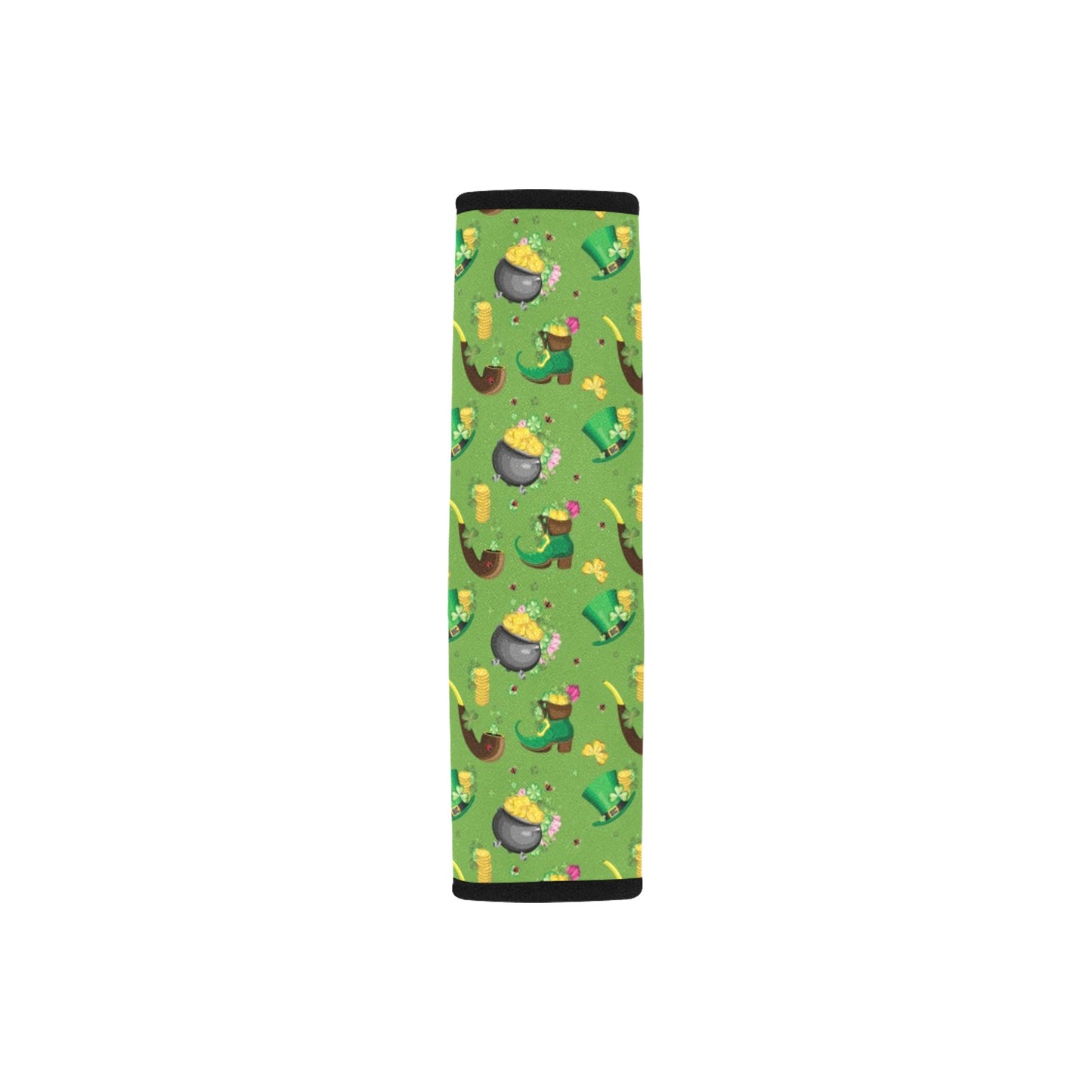 Shamrock Saint Patrick's Day Print Design LKS306 Car Seat Belt Cover