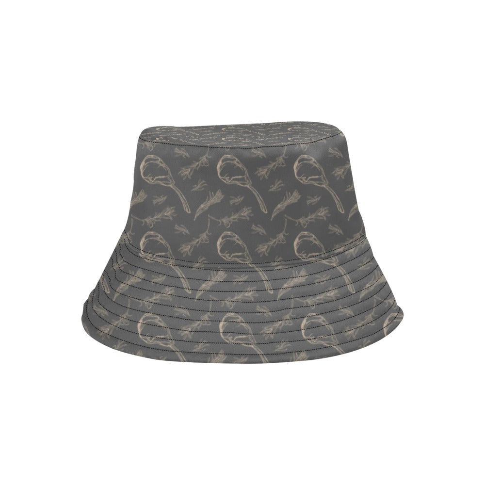 Steak Print Design LKS302 Unisex Bucket Hat