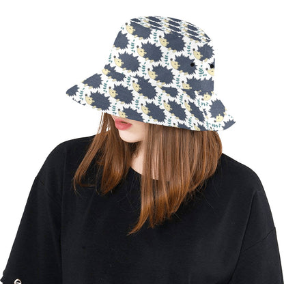 Hedgehog Print Design LKS401 Unisex Bucket Hat