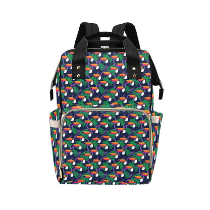 Toucan Print Design LKS302 Diaper Bag Backpack