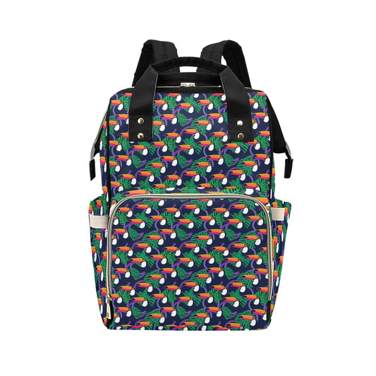 Toucan Print Design LKS302 Diaper Bag Backpack