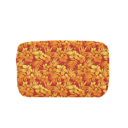Hibiscus Summer Print Design LKS302 Insulated Lunch Bag