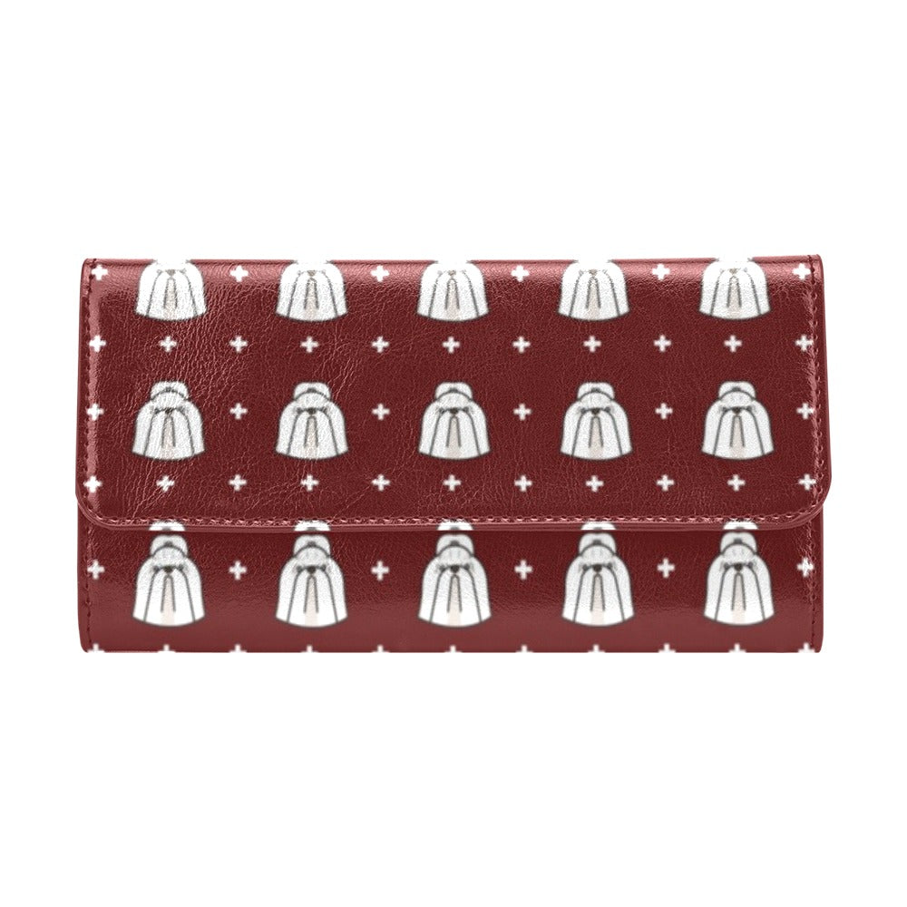 Shih Tzu Print Design LKS301 Women's Trifold Wallet