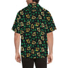 Harp Print Design LKS402 Men's Men's Hawaiian Shirt