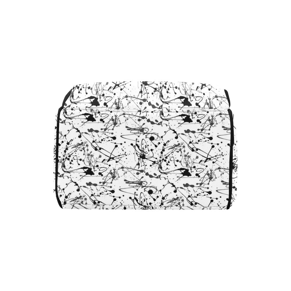 Splatter Print Design LKS305 Diaper Bag Backpack