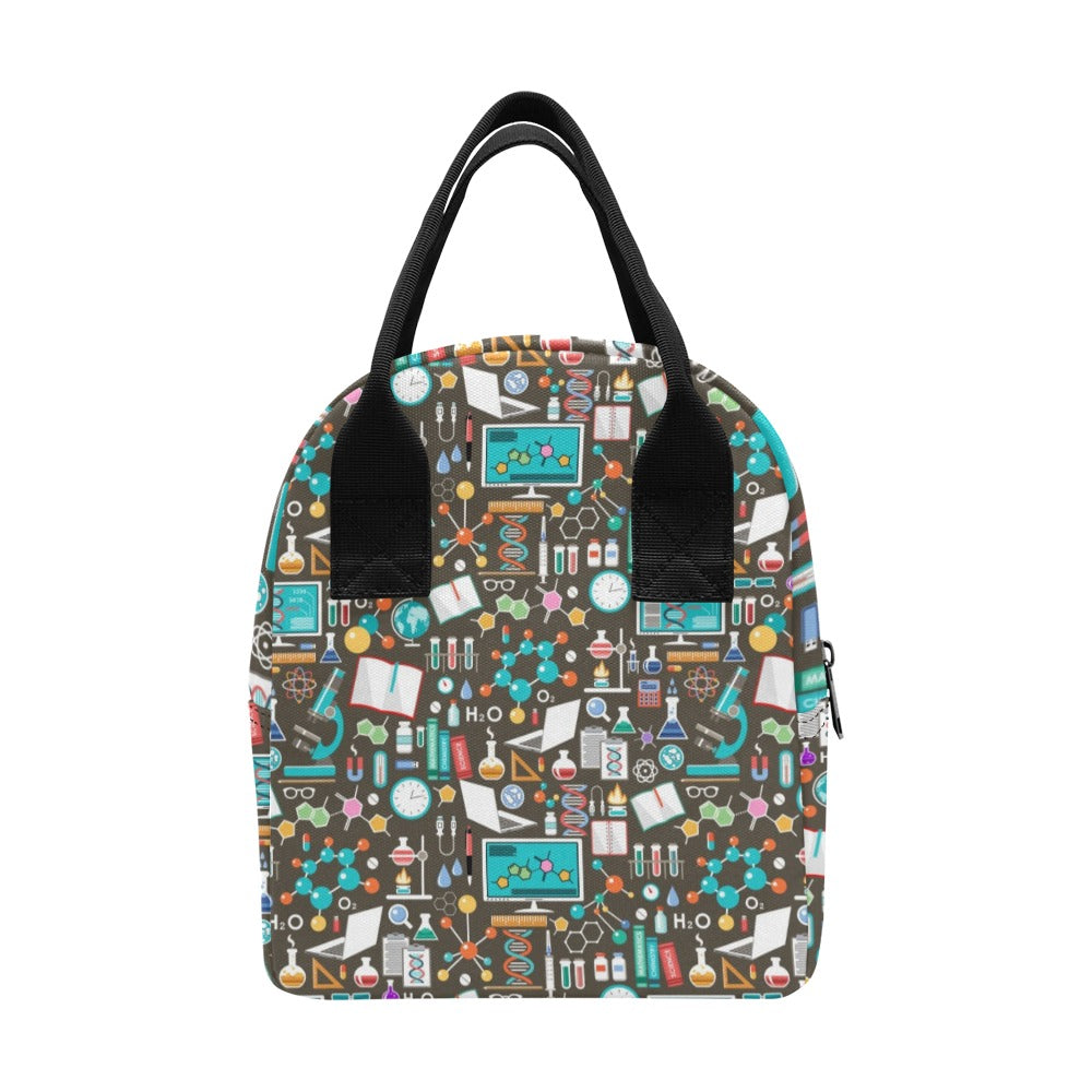 Science Print Design LKS303 Insulated Lunch Bag