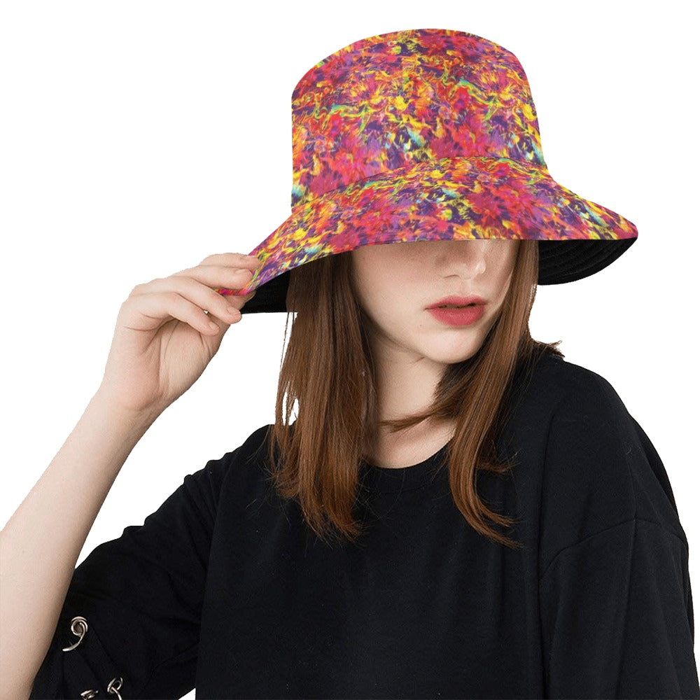 Splatter Print Design LKS303 Unisex Bucket Hat