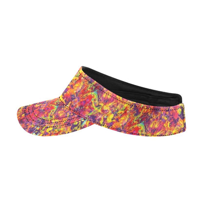 Splatter Print Design LKS303 Unisex Sun Visor