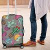 Cactus Colorful Print Pattern Luggage Cover Protector