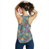 Cactus Colorful Print Pattern Women Racerback Tank Top