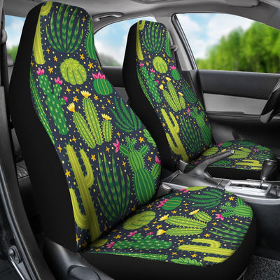 Cactus Cute Print Pattern Universal Fit Car Seat Covers