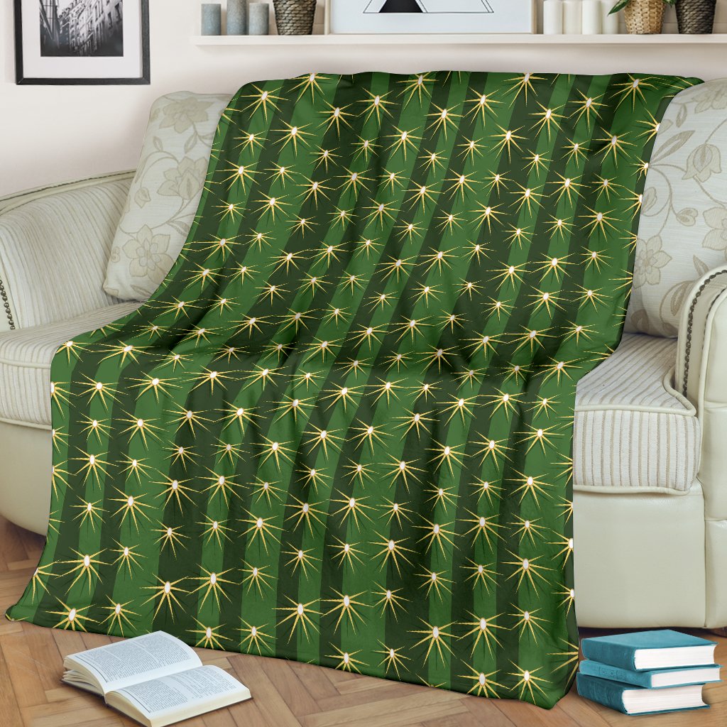 Cactus Skin Print Pattern Fleece Blanket