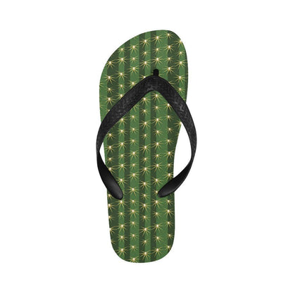 Cactus Skin Print Pattern Flip Flops-JTAMIGO.COM