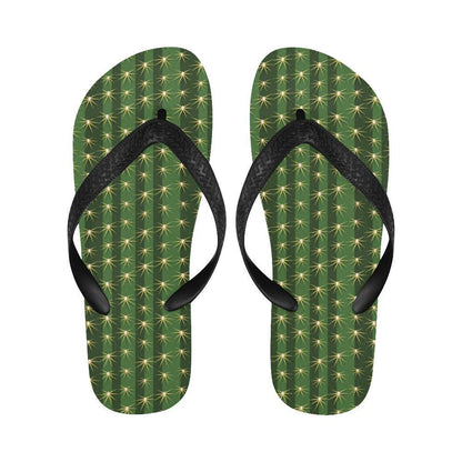 Cactus Skin Print Pattern Flip Flops-JTAMIGO.COM