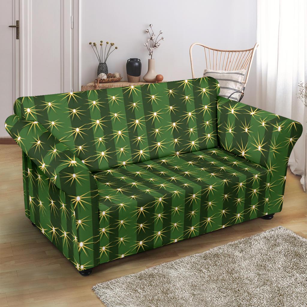 Cactus Skin Print Pattern Loveseat Slipcover-JTAMIGO.COM