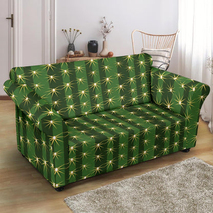 Cactus Skin Print Pattern Loveseat Slipcover-JTAMIGO.COM
