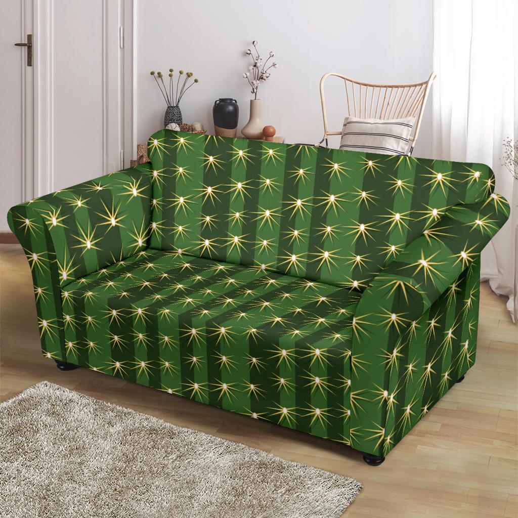 Cactus Skin Print Pattern Loveseat Slipcover-JTAMIGO.COM
