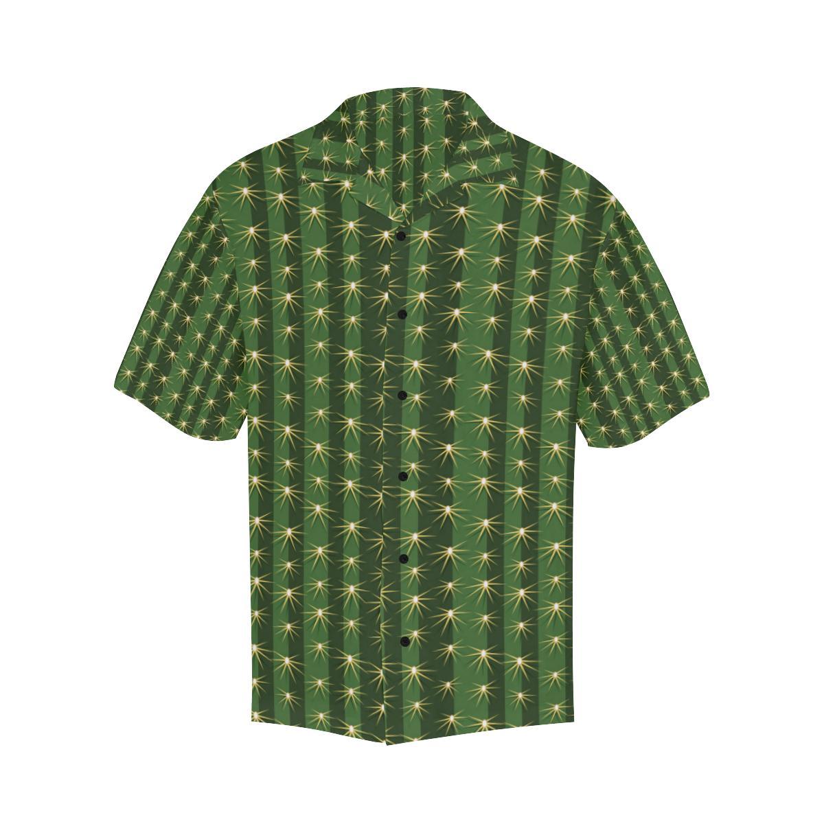 Cactus Skin Print Pattern Men Aloha Hawaiian Shirt