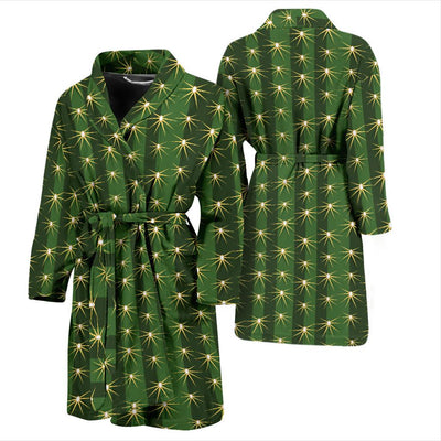 Cactus Skin Print Pattern Men Bath Robe-JTAMIGO.COM