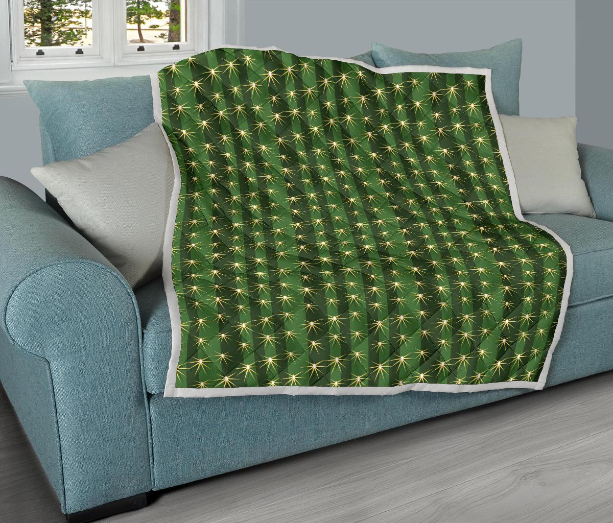 Cactus Skin Print Pattern Premium Quilt-JTAMIGO.COM