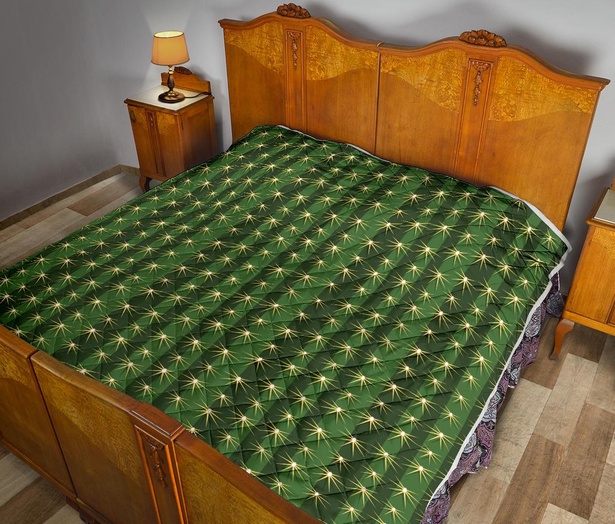 Cactus Skin Print Pattern Premium Quilt-JTAMIGO.COM