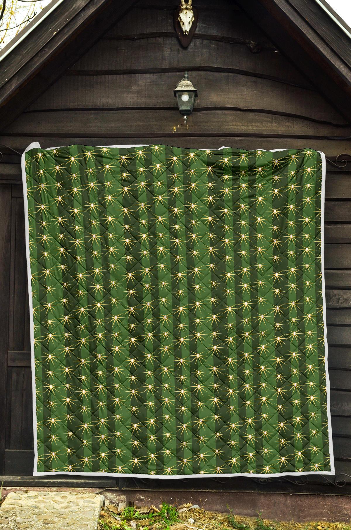 Cactus Skin Print Pattern Premium Quilt-JTAMIGO.COM