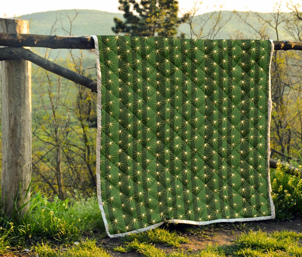 Cactus Skin Print Pattern Premium Quilt-JTAMIGO.COM