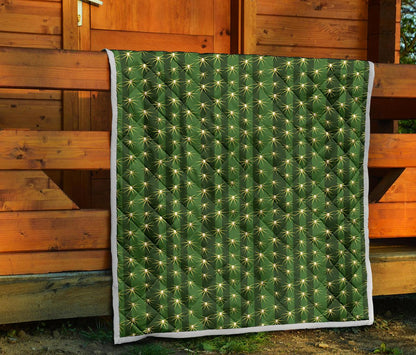 Cactus Skin Print Pattern Premium Quilt-JTAMIGO.COM