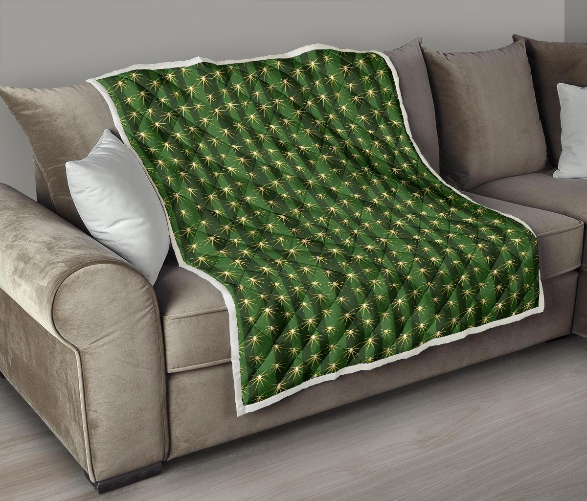 Cactus Skin Print Pattern Premium Quilt-JTAMIGO.COM