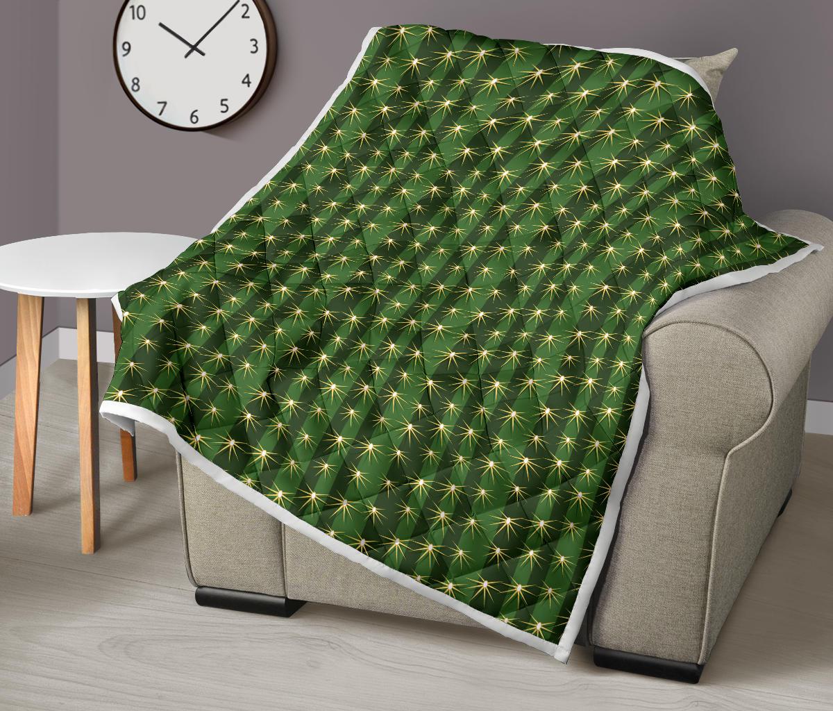 Cactus Skin Print Pattern Premium Quilt-JTAMIGO.COM