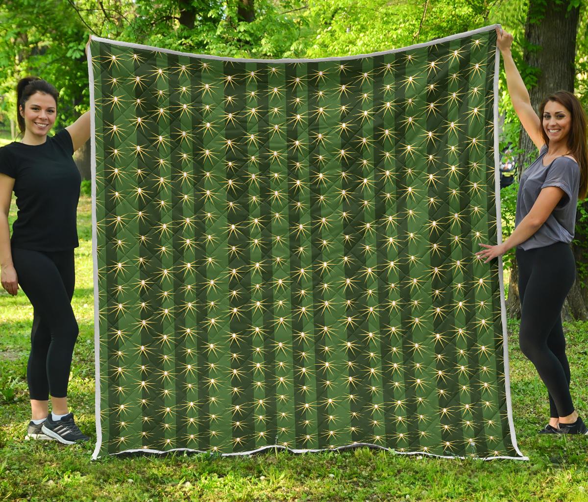 Cactus Skin Print Pattern Premium Quilt-JTAMIGO.COM