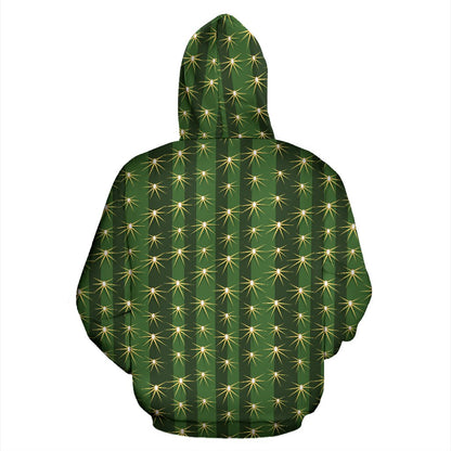Cactus Skin Print Pattern Pullover Hoodie