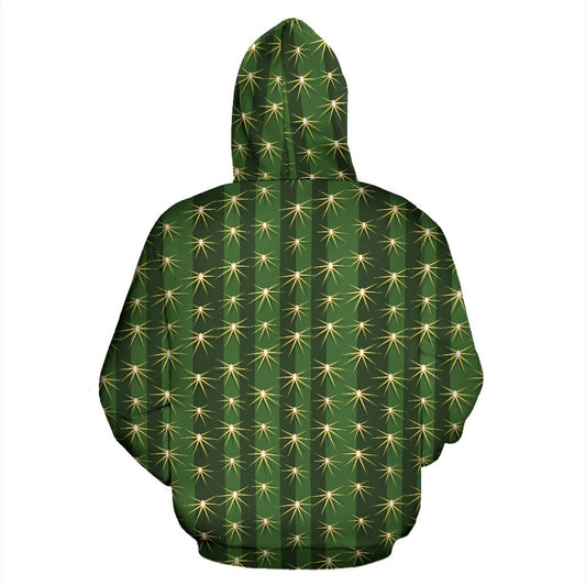 Cactus Skin Print Pattern Pullover Hoodie