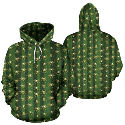 Cactus Skin Print Pattern Pullover Hoodie