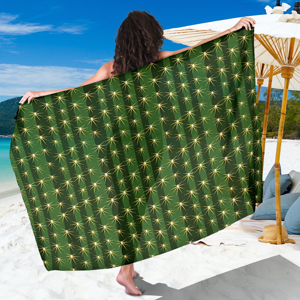Cactus Skin Print Pattern Sarong Pareo Wrap