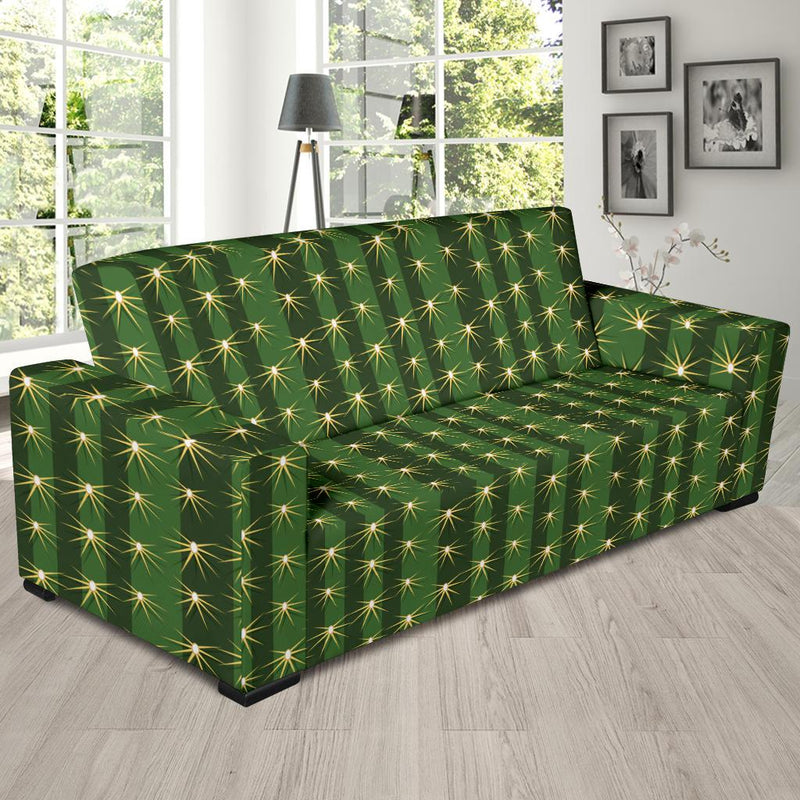 Cactus Skin Print Pattern Sofa Slipcover-JTAMIGO.COM