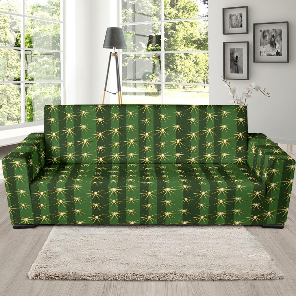 Cactus Skin Print Pattern Sofa Slipcover-JTAMIGO.COM