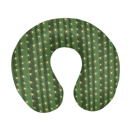 Cactus Skin Print Pattern U-Shaped Travel Neck Pillow-JTAMIGO.COM